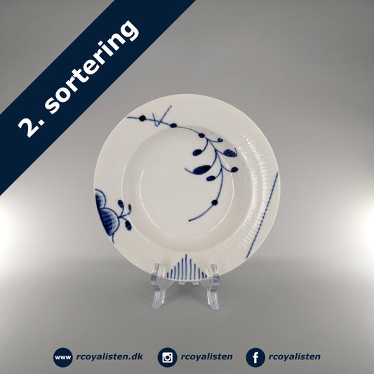 Blå Mega Riflet Dyb Tallerken #2 (17 cm)