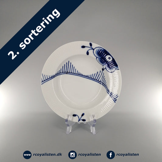 Blå Mega Riflet Dyb Tallerken #5 (17 cm)