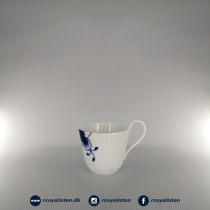 Royal Copenhagen Blå Mega Riflet Højhankskop #2 (25 cl) - RCoyalisten.dk