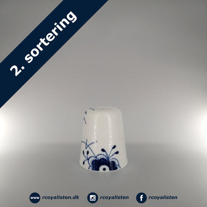 Royal Copenhagen Blå Mega Riflet Termokop (29 cl) - RCoyalisten.dk