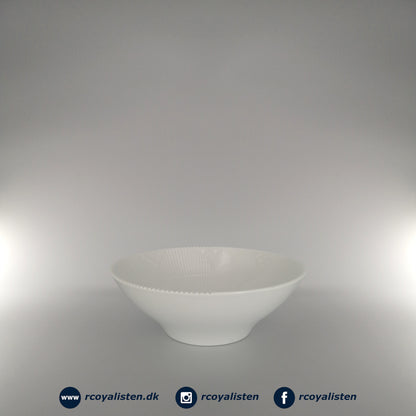 Royal Copenhagen Hvid Elements Skål (18 cm / 78 cl) - RCoyalisten.dk