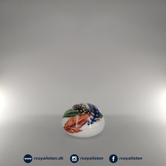 Royal Copenhagen Bonbonniere (7 cm) - Blandede Fjer - RCoyalisten.dk