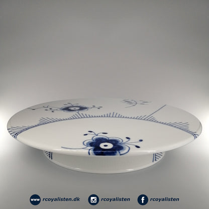 Royal Copenhagen Blå Mega Riflet Lagkagefad (32 cm) - RCoyalisten.dk