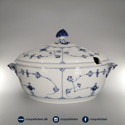 Royal Copenhagen Musselmalet Riflet Terrin (200 cl) - RCoyalisten.dk