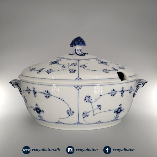 Royal Copenhagen Musselmalet Riflet Terrin (200 cl) - RCoyalisten.dk