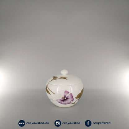 Royal Copenhagen Flora Sukkerskål (9,5 cm / 35 cl) - Snerle - RCoyalisten.dk