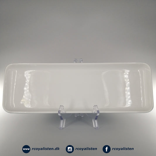 White Fluted Dish (36 cm)