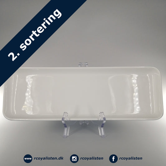 White Fluted Dish (36 cm)