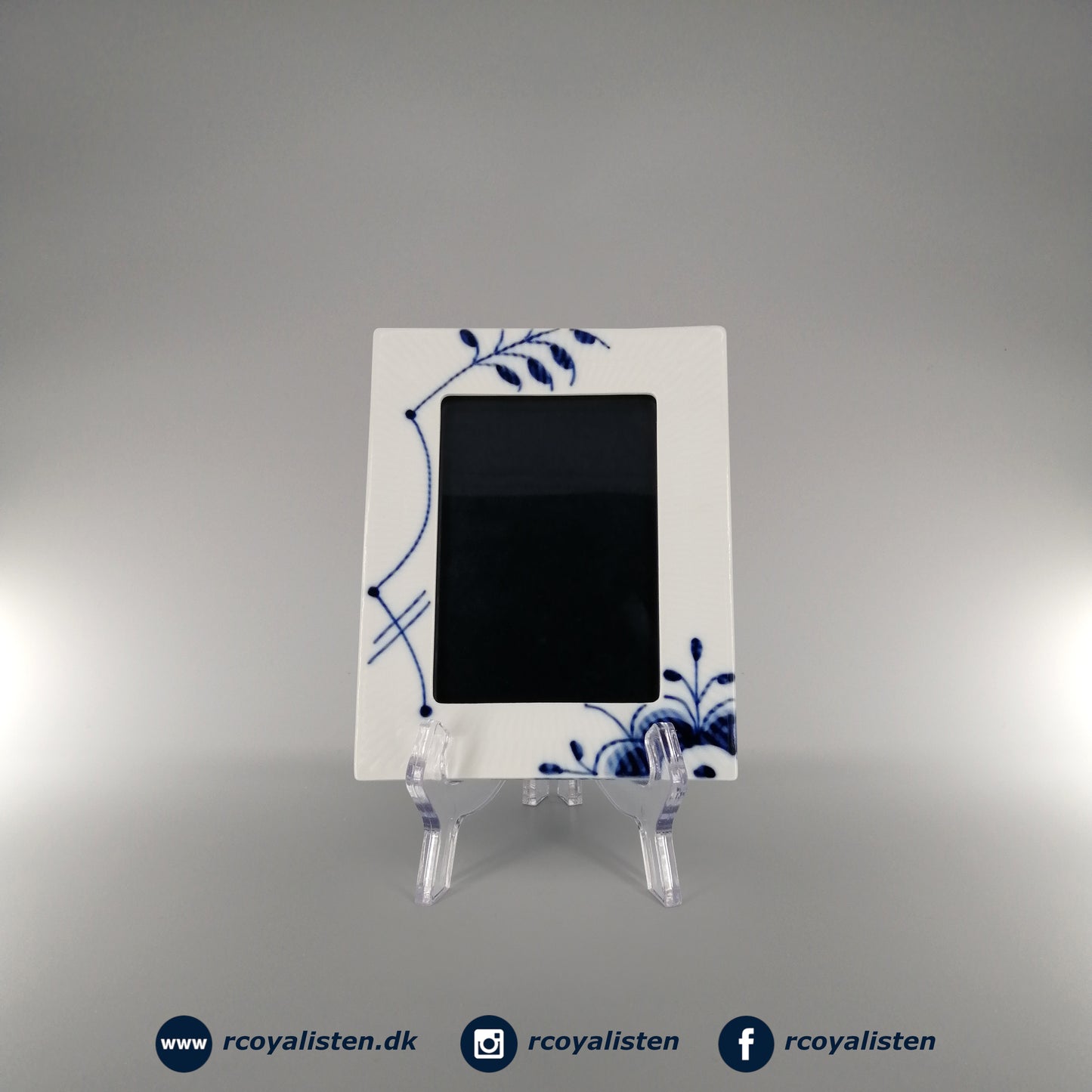 Blue Fluted Mega Picture Frame (15,5 x 12 cm)
