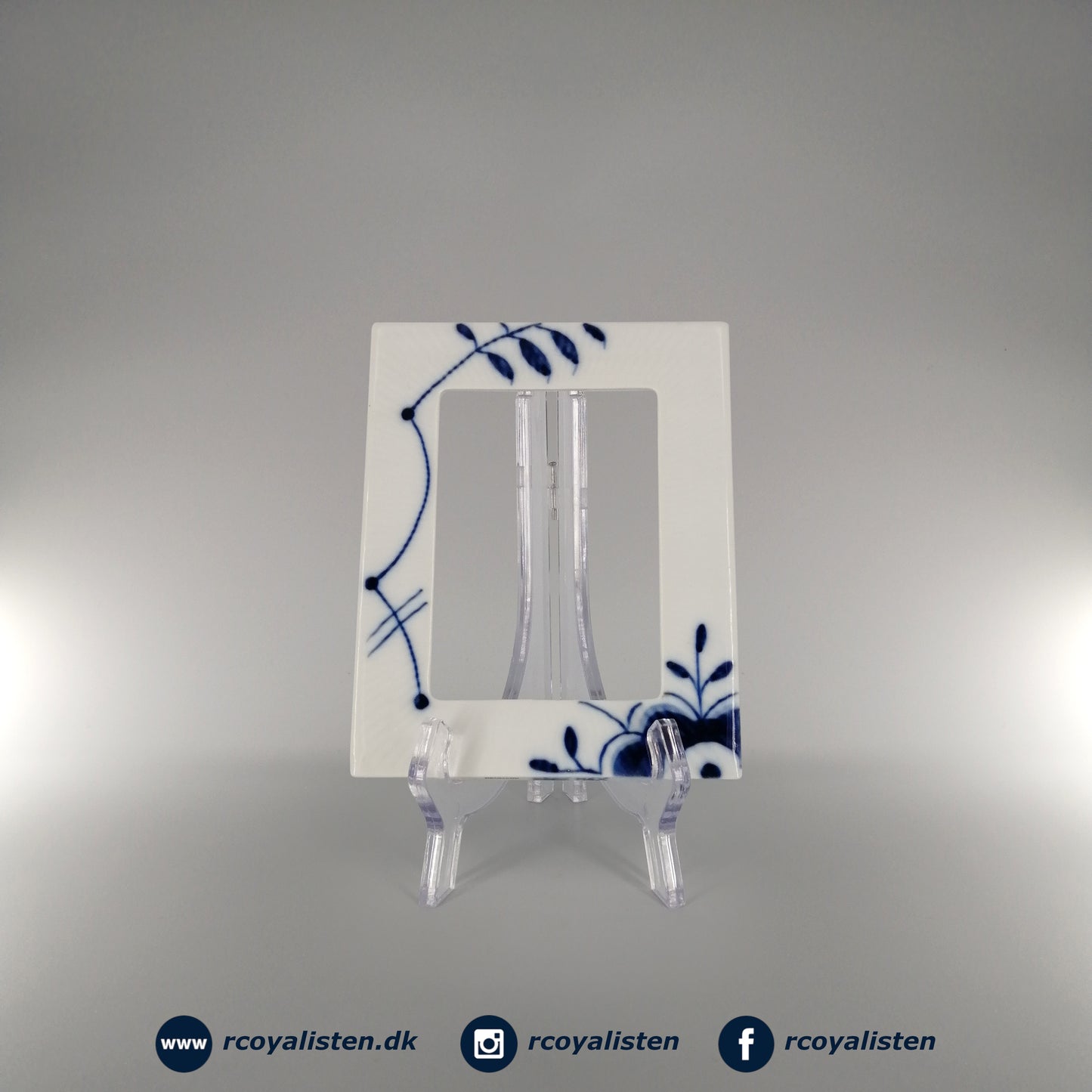 Blue Fluted Mega Picture Frame (15,5 x 12 cm) - Frame