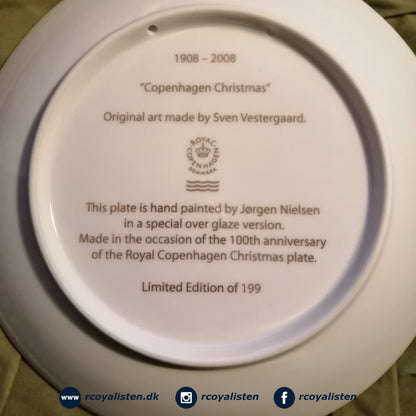 Royal Copenhagen Juleplatte 2008 - Limited Edition - RCoyalisten.dk