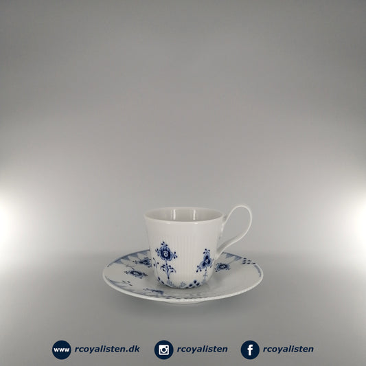 Blue Elements High Handle Cup and Saucer (25 cl)