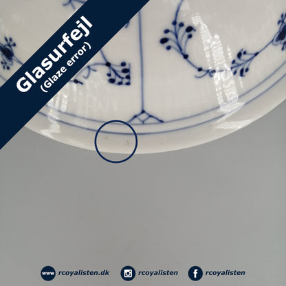 Royal Copenhagen Musselmalet Riflet Lågfad Rundt (24,5 cm / 120 cl) - RCoyalisten.dk