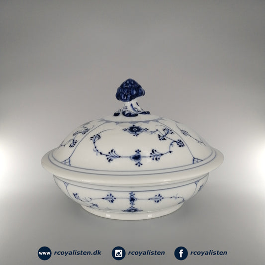 Blue Fluted Plain Tureen Round (24,5 cm / 120 cl)