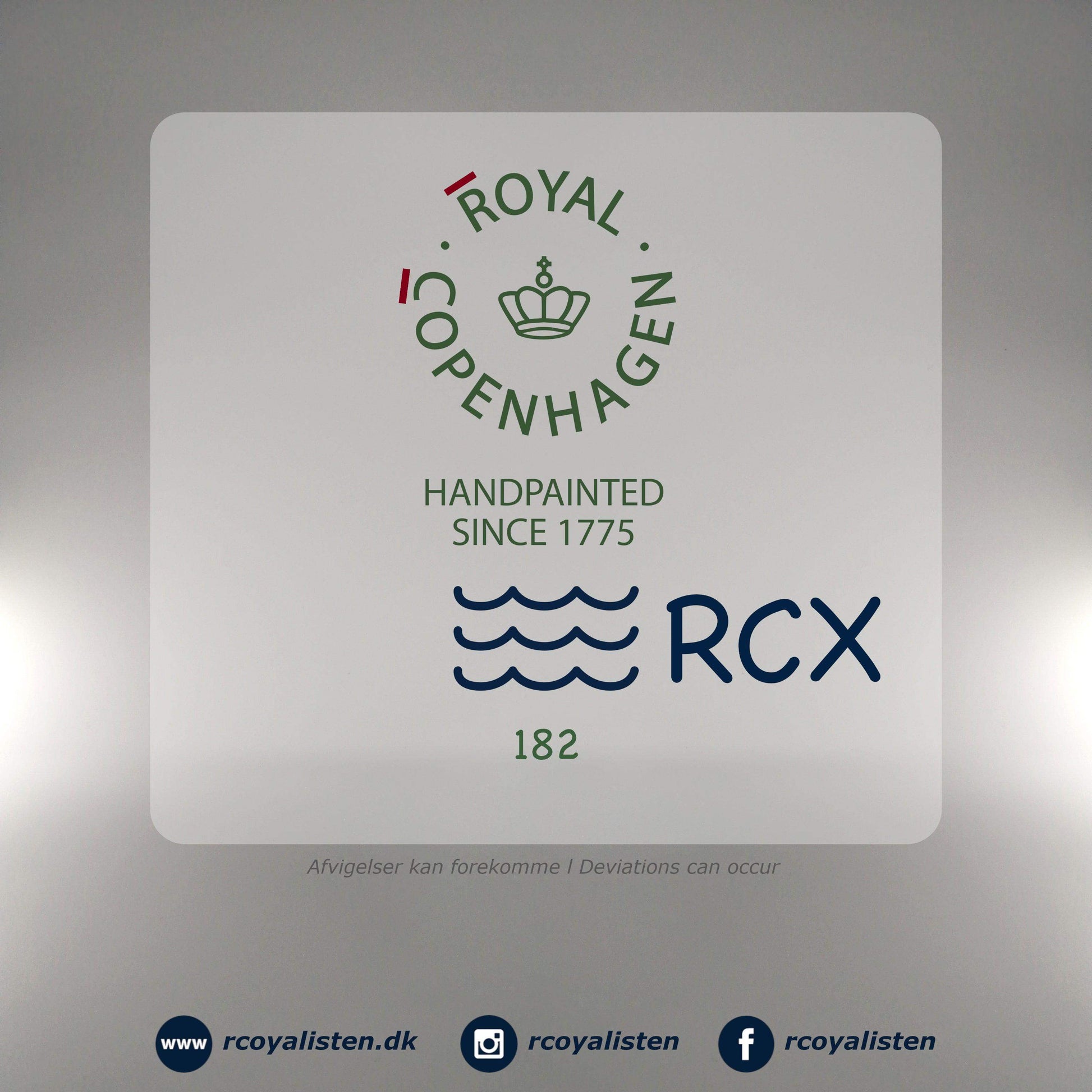 Royal Copenhagen Blå Mega Riflet Terrin (200 cl) - RCoyalisten.dk