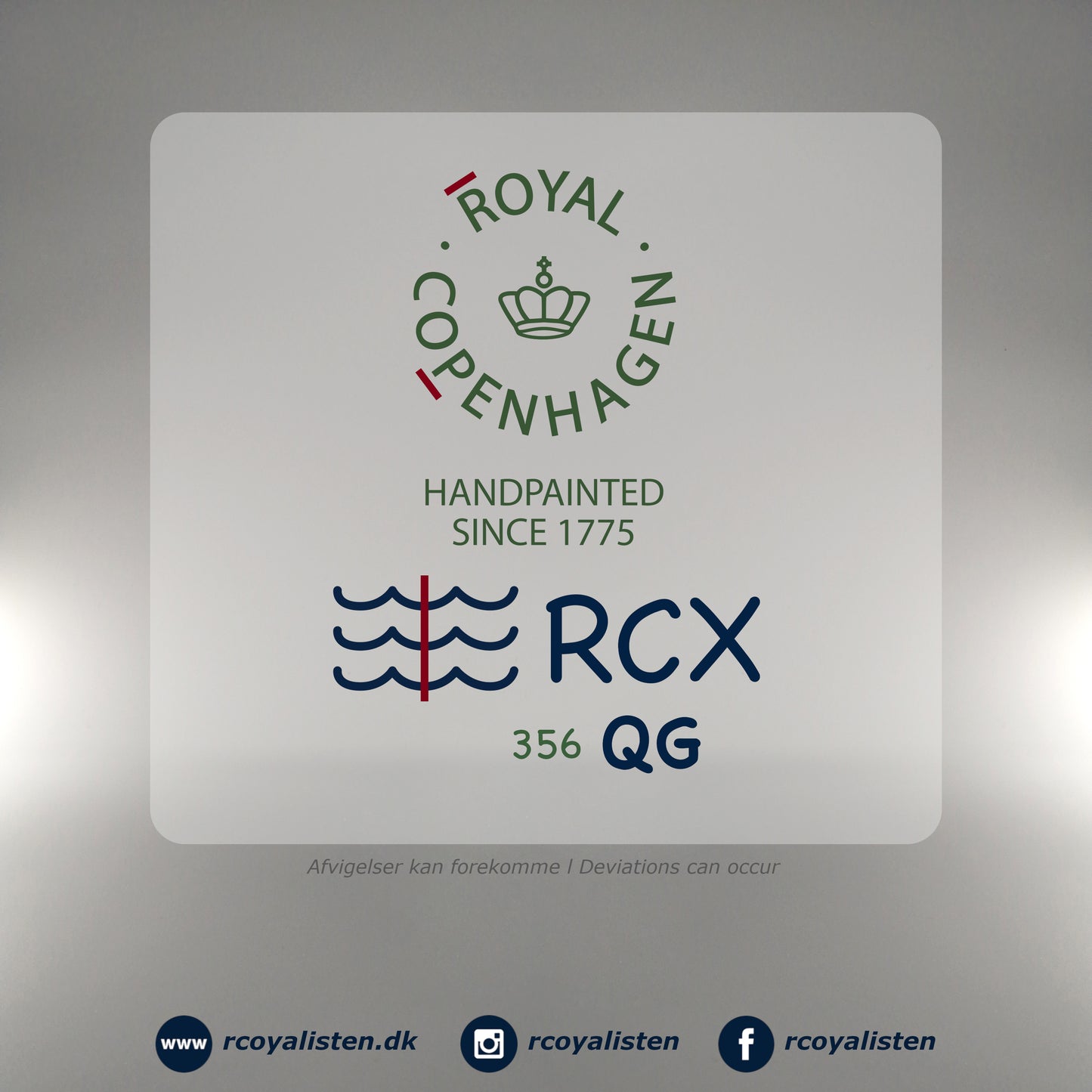 Royal Copenhagen Mega Rose Asiet (23 cm) - RCoyalisten.dk