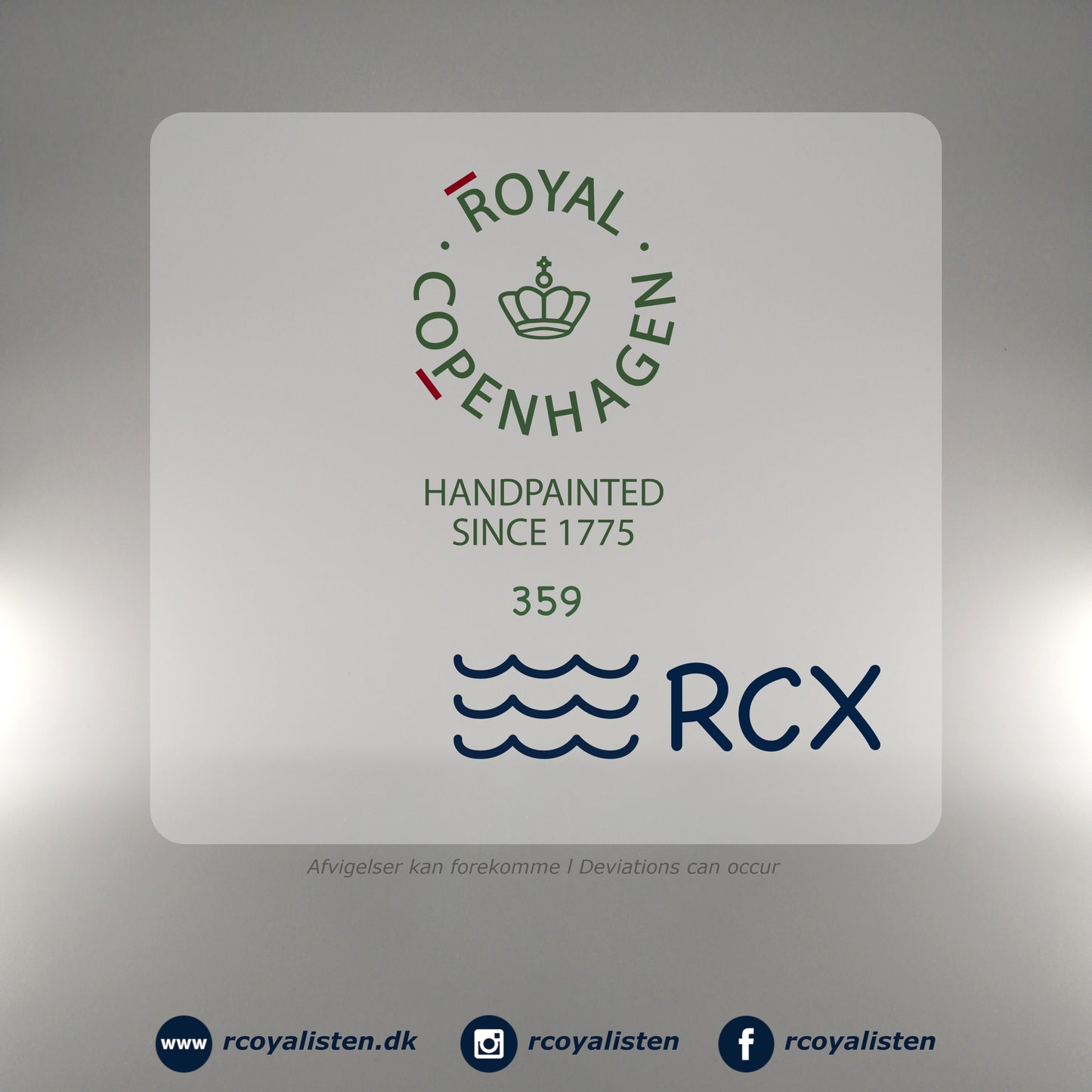 Royal Copenhagen Blueline Fad Aflangt (37 cm) - RCoyalisten.dk