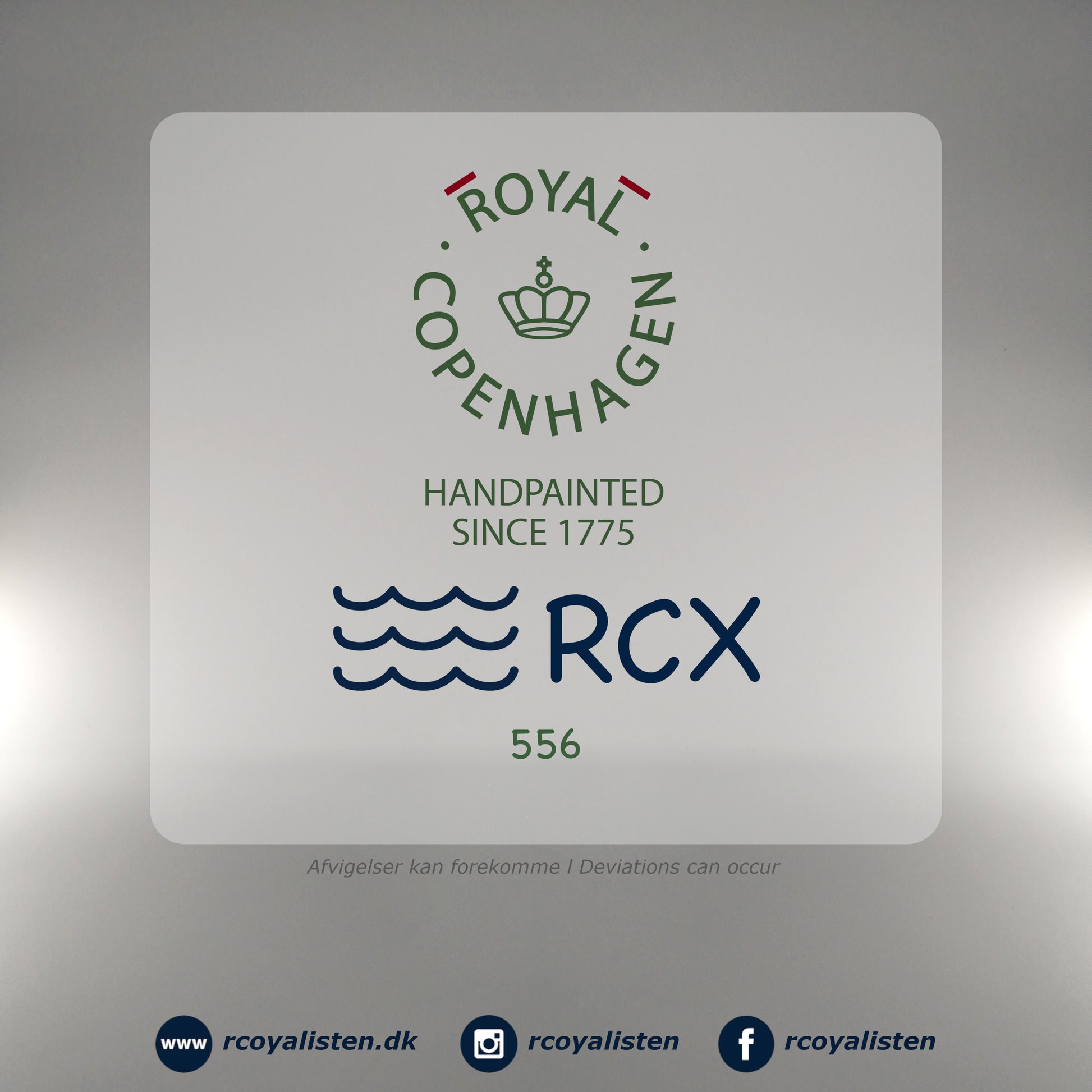 Royal Copenhagen Sort Mega Riflet Krydderifad (16 x 11 cm) - RCoyalisten.dk