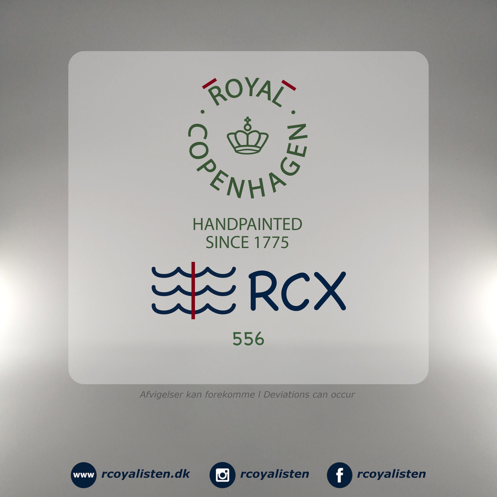 Royal Copenhagen Blå Mega Riflet Krydderifad (16 x 11 cm) - RCoyalisten.dk