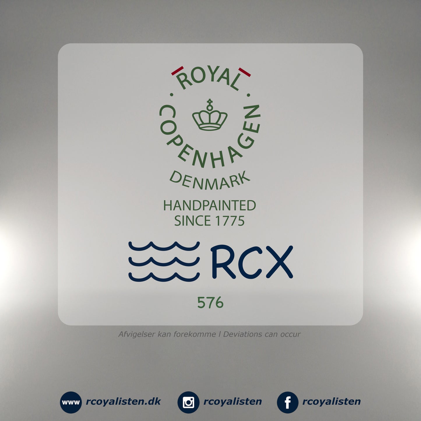 Sort Mega Riflet Skål (9 cm / 22 cl)