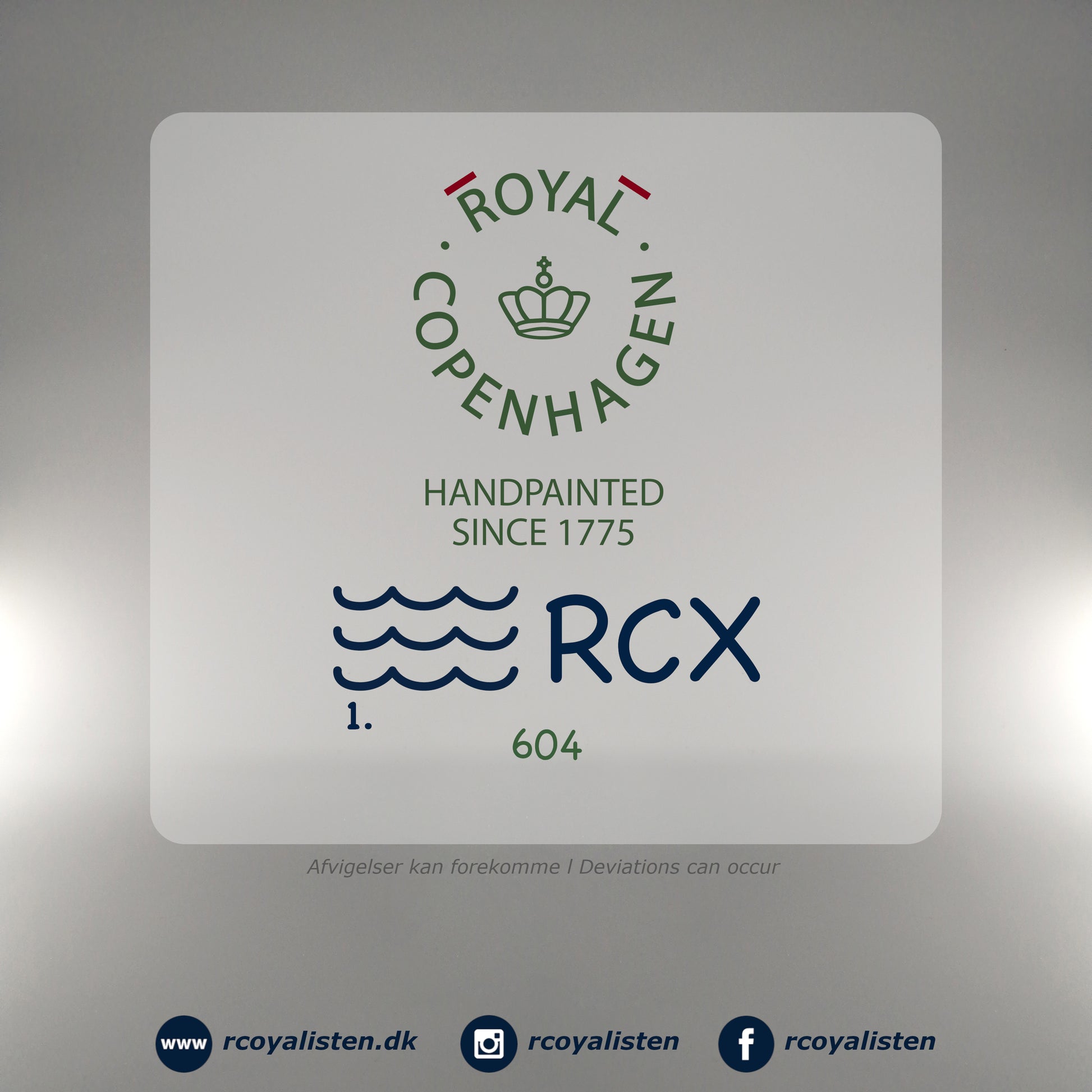 Royal Copenhagen Blå Mega Riflet Dyb Tallerken #1 (21 cm) - RCoyalisten.dk