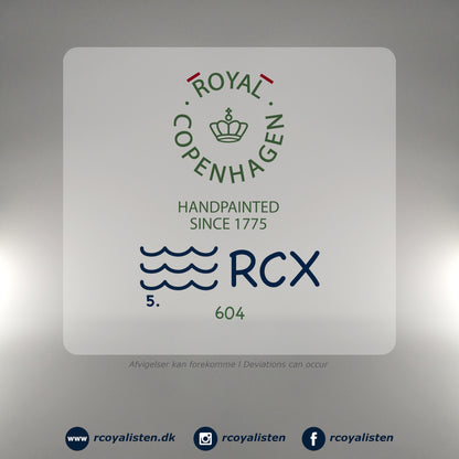 Royal Copenhagen Blå Mega Riflet Dyb Tallerken #5 (21 cm) - RCoyalisten.dk