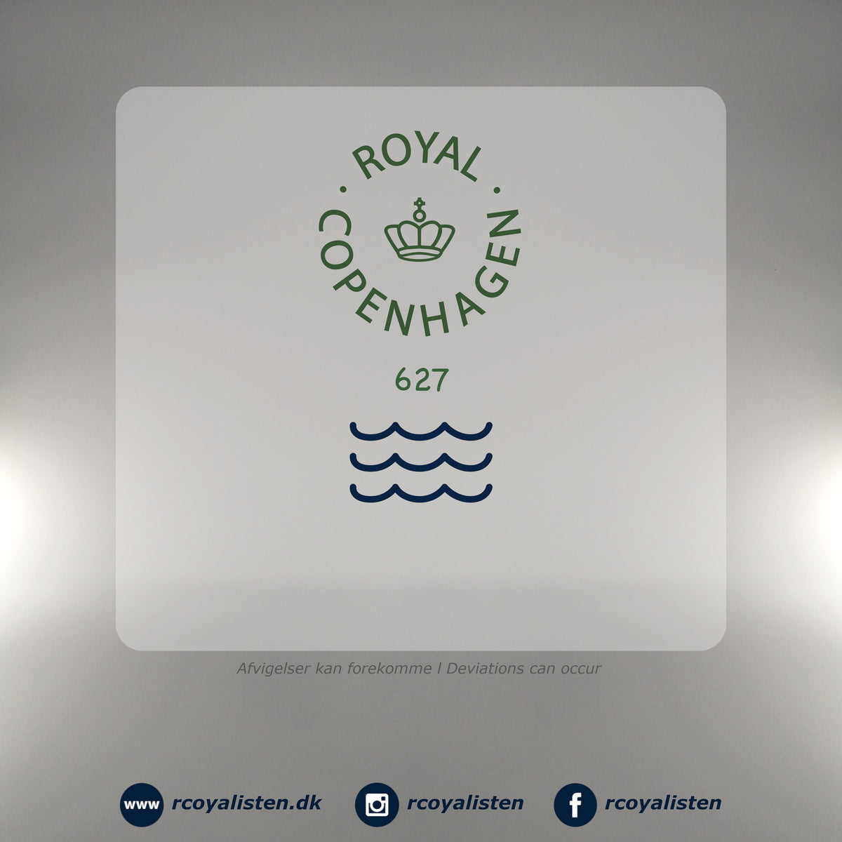 Royal Copenhagen ​Stjerne Riflet Jul Tallerken (27 cm) - RCoyalisten.dk