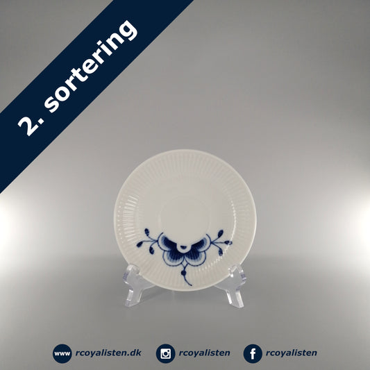 Royal Copenhagen Blå Mega Riflet Underkop (15 cm) - RCoyalisten.dk