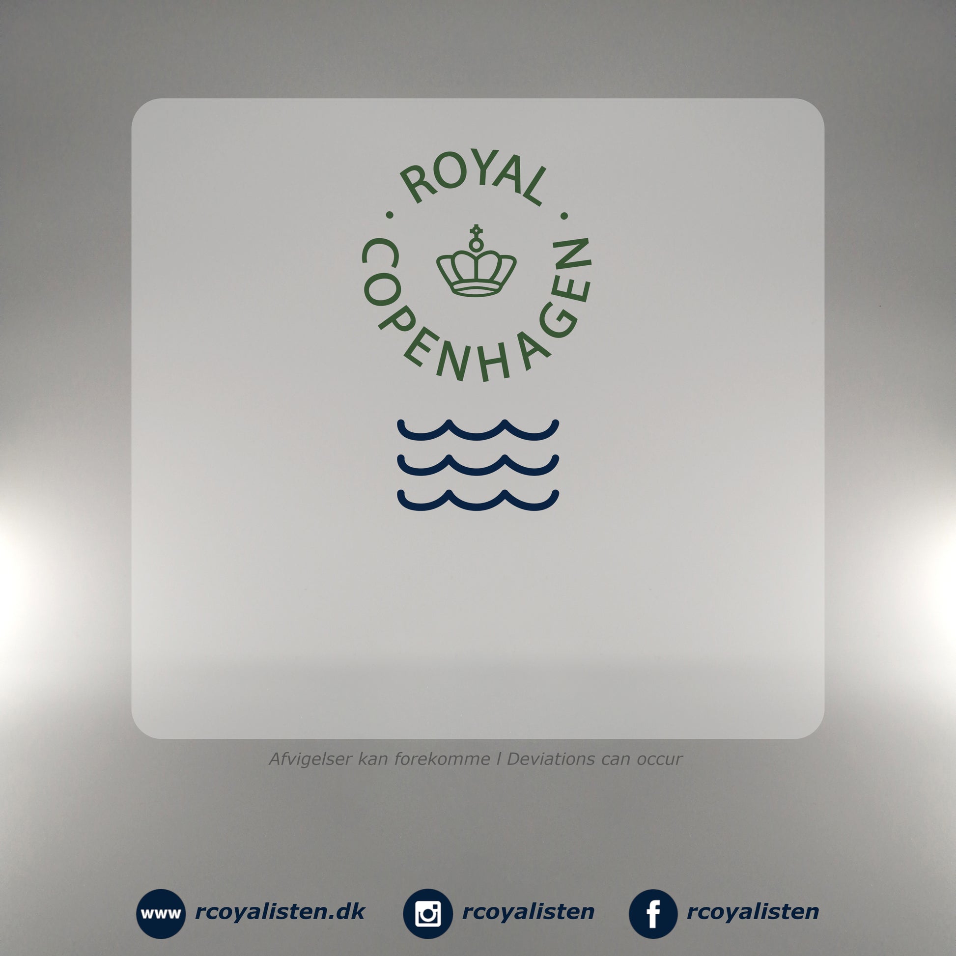 Royal Copenhagen Bonbonniere (7 cm) - Blandede Fjer - RCoyalisten.dk