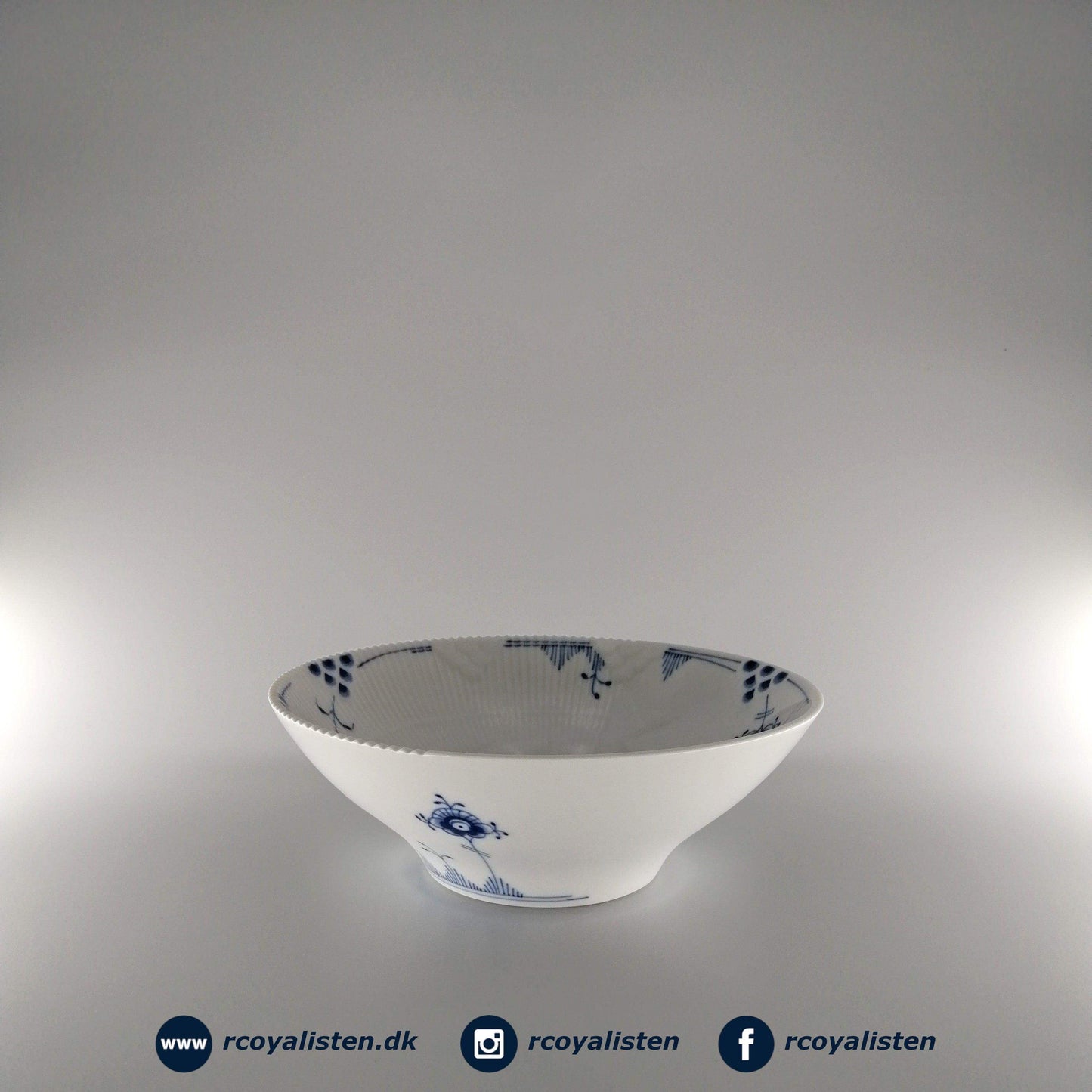Royal Copenhagen Blå Elements Skål (18 cm) - RCoyalisten.dk