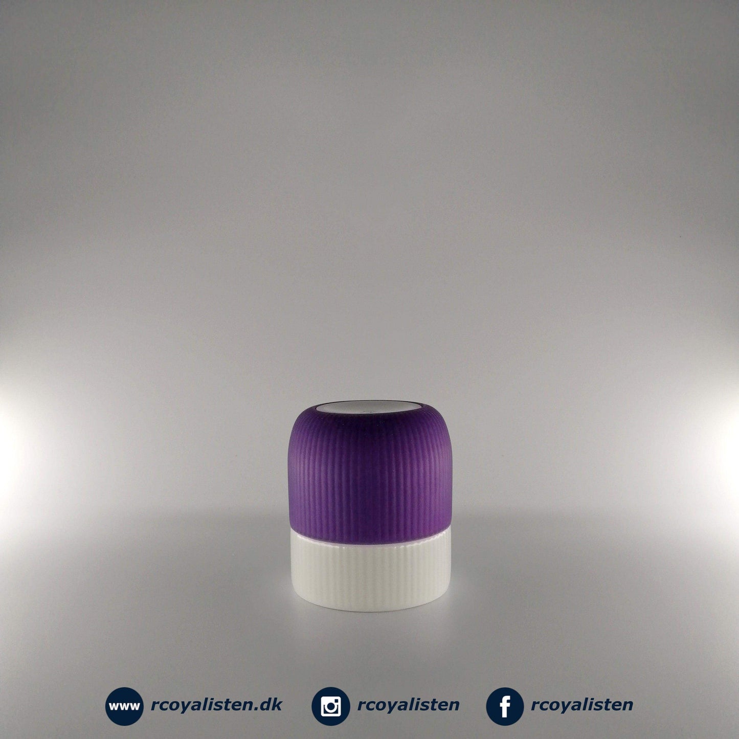Royal Copenhagen Riflet Contrast Krus (33 cl) - Aubergine - RCoyalisten.dk