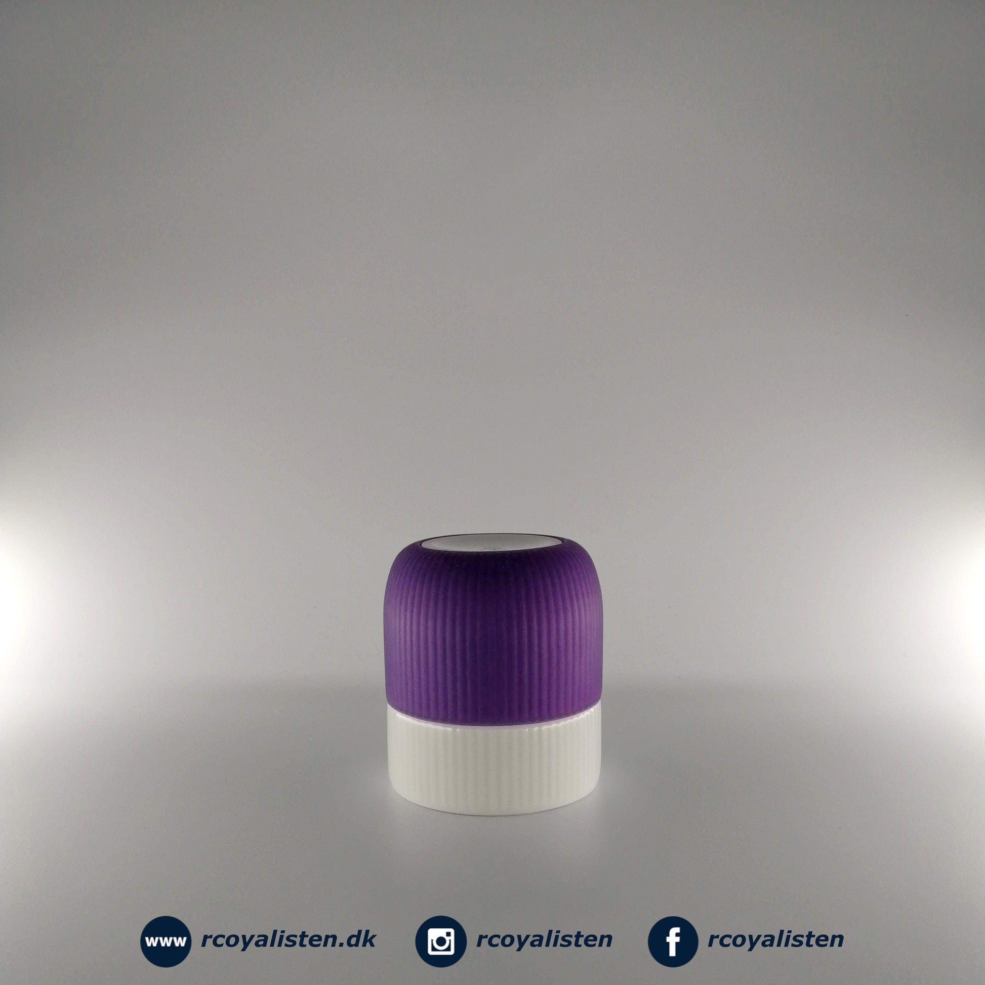 Royal Copenhagen Riflet Contrast Krus (33 cl) - Aubergine - RCoyalisten.dk