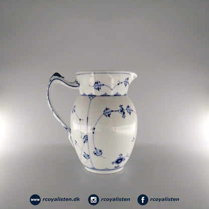 Musselmalet Riflet Kande (18 cm / 130 cl) - RCoyalisten.dk
