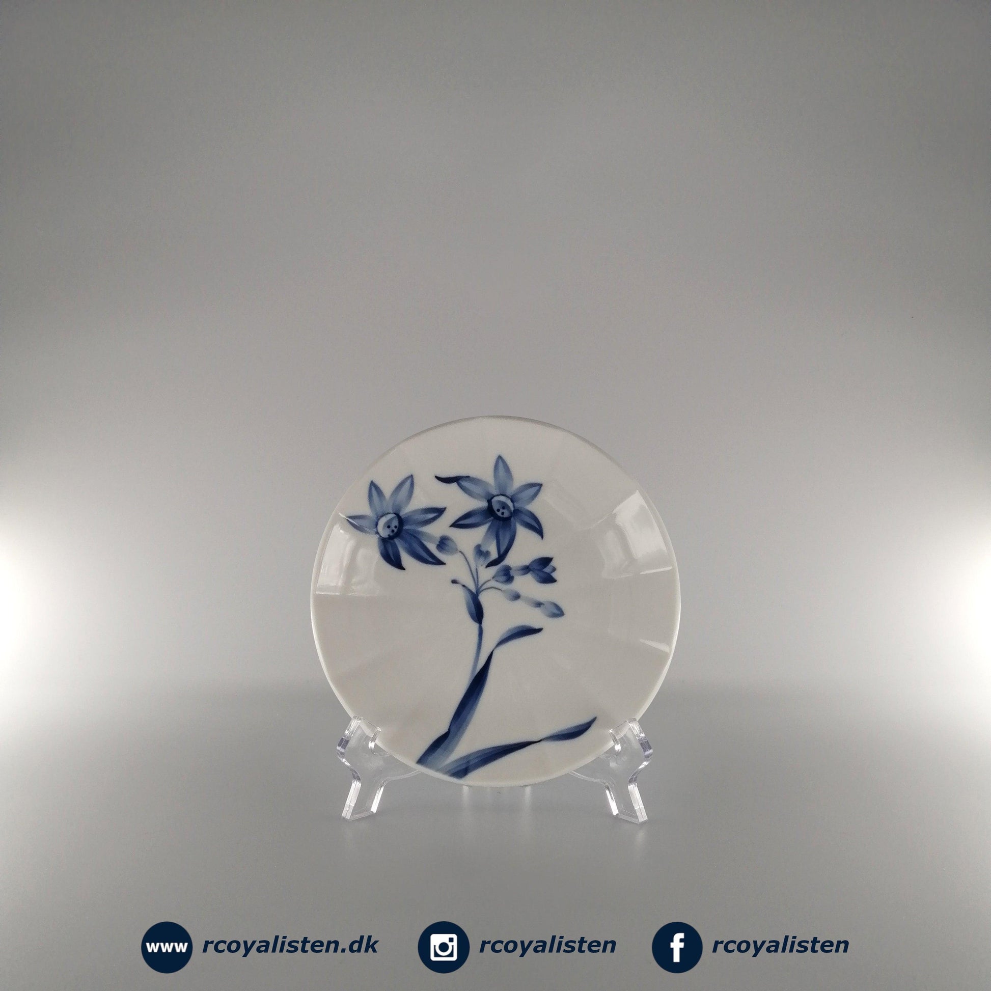 Royal Copenhagen Blomst Tallerken (15 cm) - Pinselilje - RCoyalisten.dk