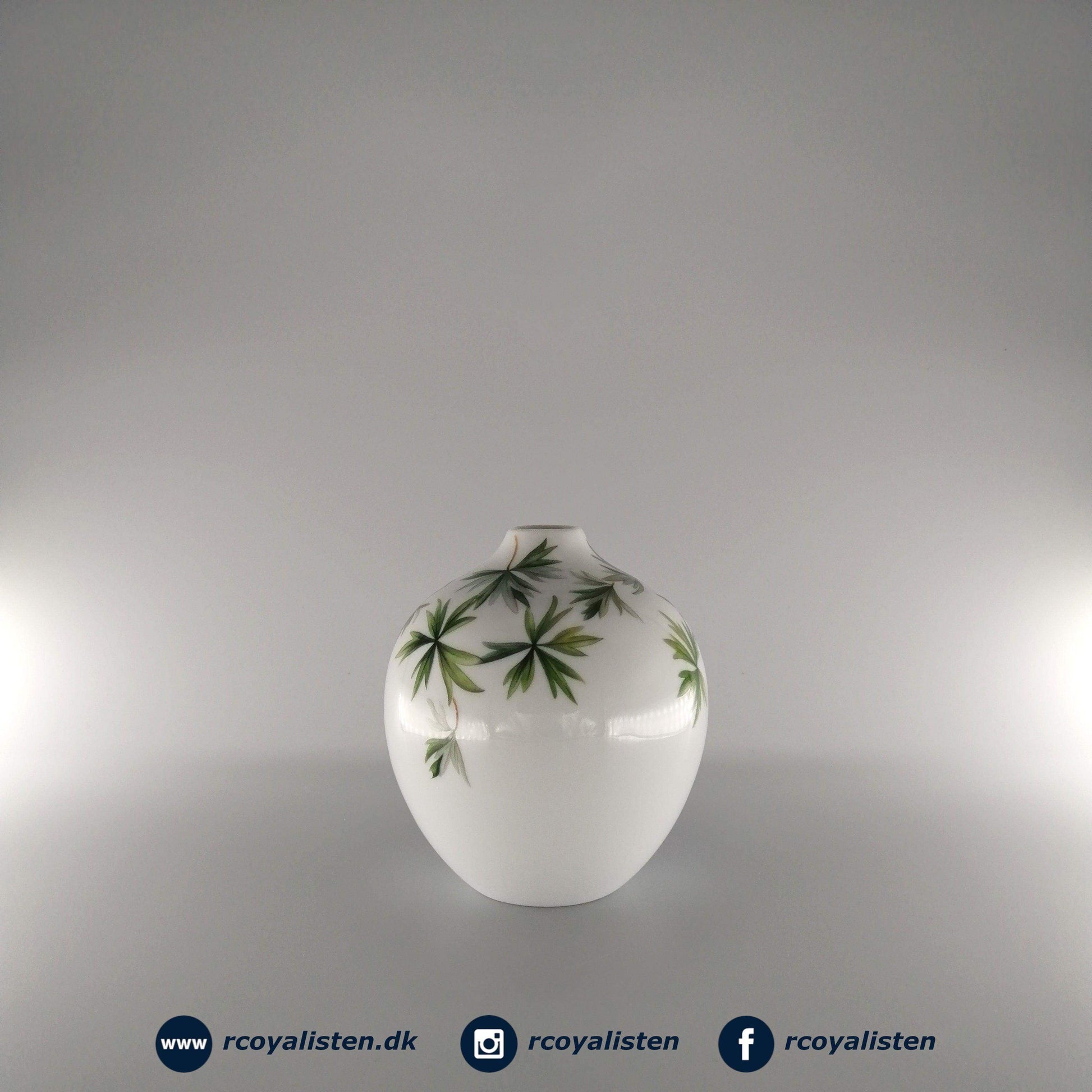 Royal Copenhagen Påske Vase (13 cm) - Geranium - RCoyalisten.dk