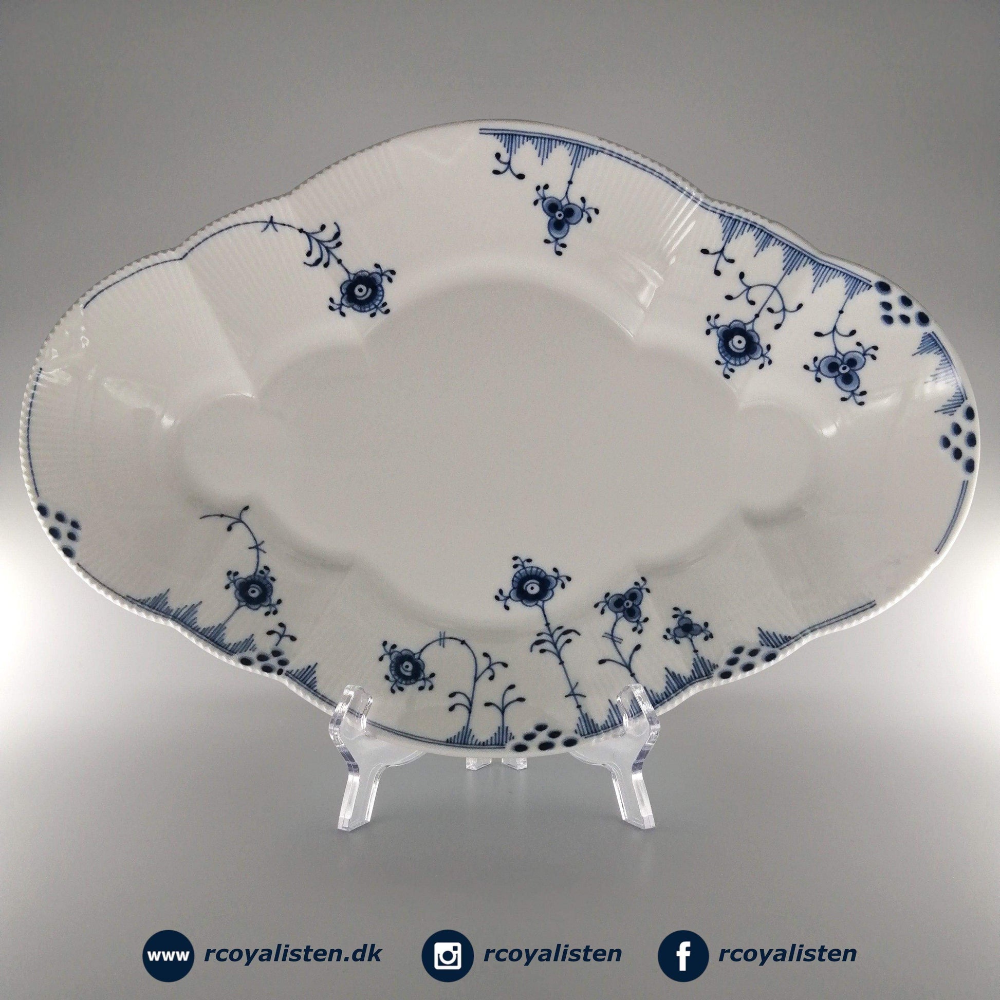 Royal Copenhagen Blå Elements Fad (38,5 cm) - RCoyalisten.dk