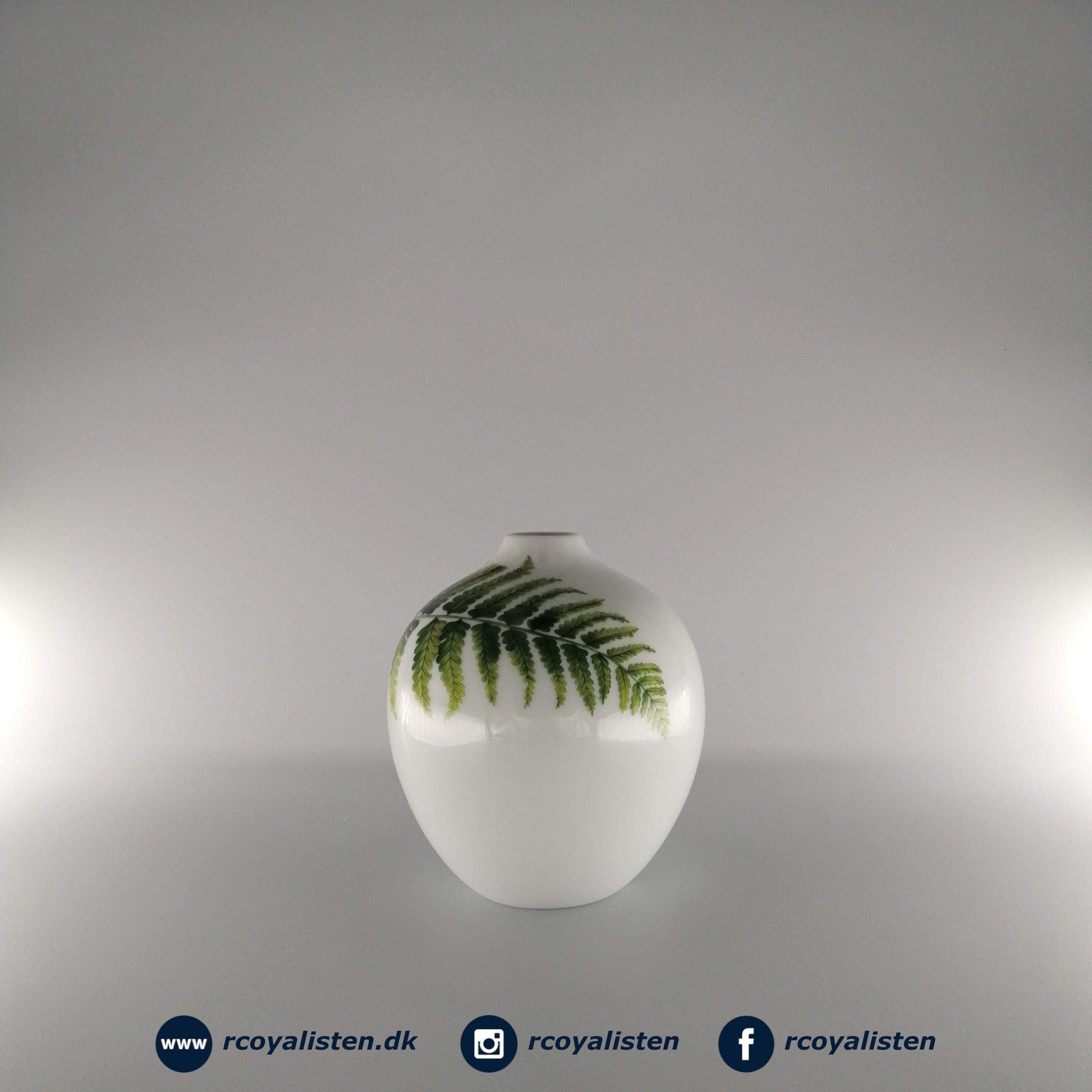 Royal Copenhagen Påske Vase (13 cm) - Bregne - RCoyalisten.dk