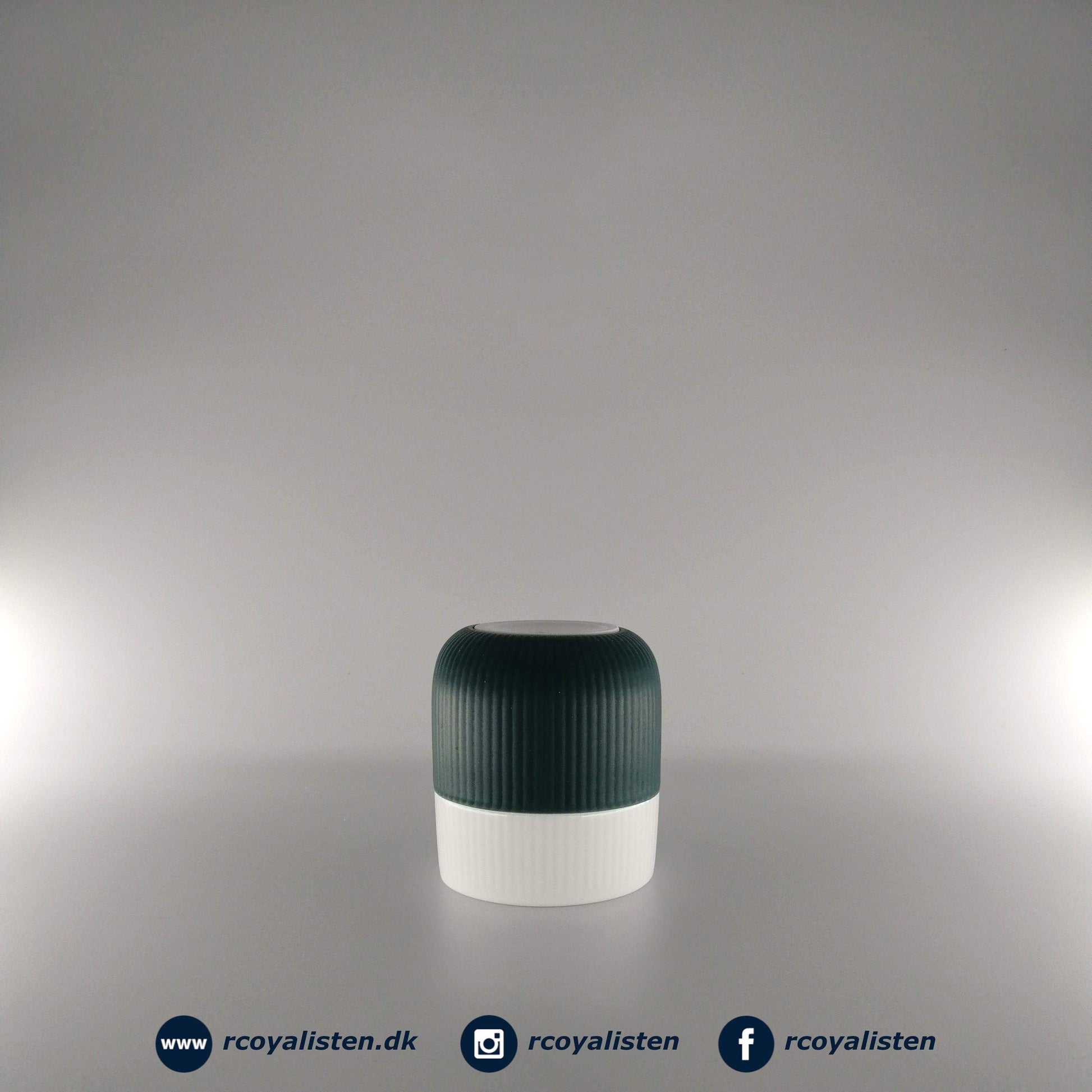 Royal Copenhagen Riflet Contrast Krus (33 cl) - Petroleum - RCoyalisten.dk