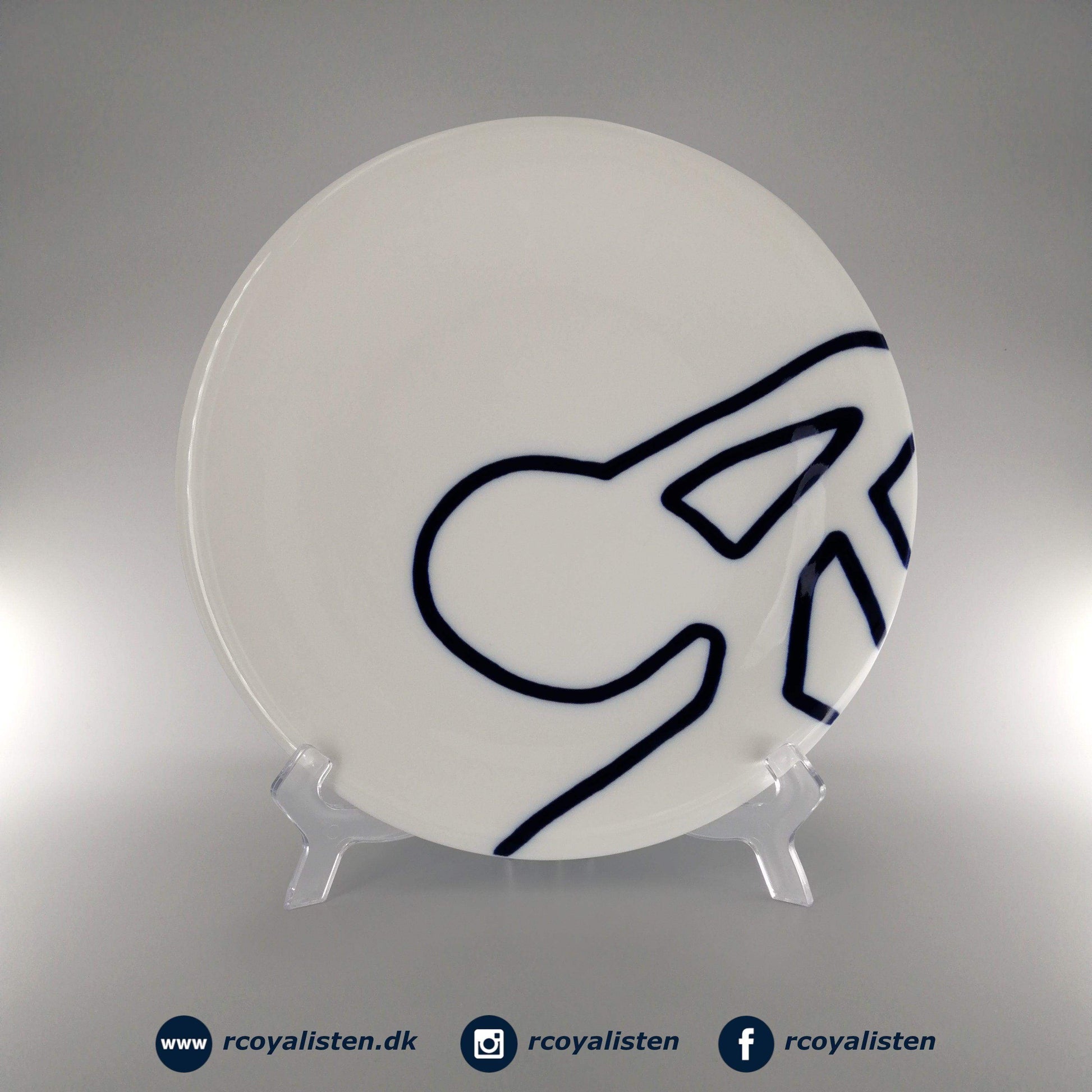 Royal Copenhagen Musica Tallerken (26 cm) - D - RCoyalisten.dk