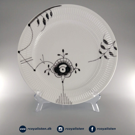 Sort Mega Riflet Tallerken #6 (27 cm) - RCoyalisten.dk