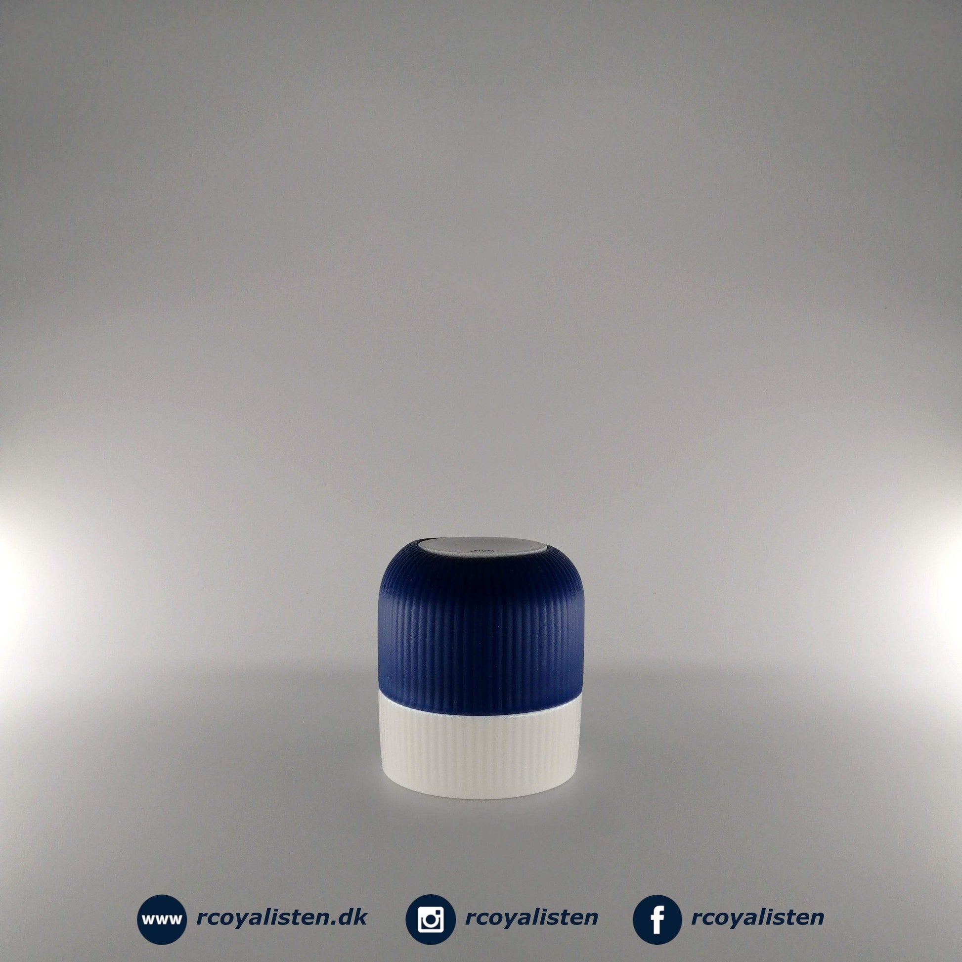 Royal Copenhagen Riflet Contrast Krus (33 cl) - Mega Blå - RCoyalisten.dk